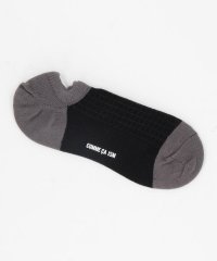 COMME CA ISM MENS/針抜き格子柄 アンクル ソックス/508115476