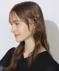 BLUE LABEL CRESTBRIDGE/【WEB限定】クレストブリッジチェックヘアピン/508147206
