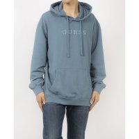 GUESS/ゲス GUESS FINCH Terry Guess Washed Hoody/508160718