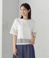 COMME CA ISM /レースコンビ Ｔシャツ/508194582