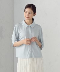 COMME CA ISM /ラメフライス 襟付きカーディガン/508194586