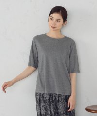 COMME CA ISM /ラメフライス ボートネックカットソー/508194587