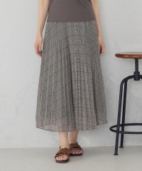 COMME CA MODELS/シフォンジョーゼット アシンメトリープリーツ スカート/508194591