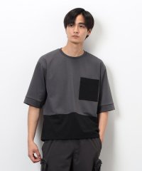 COMME CA ISM MENS/「Ｄａｉｌｙ ＴＥＣＨ Ｓｅｒｉｅｓ」 クイックドライ コンビデザインＴシャツ/508194607