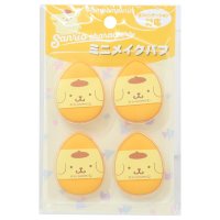 cinemacollection/シネマコレクション cinemacollection ポムポムプリン コスメ雑貨 ミニメイクパフ4P サンリオ アイプランニング メイクスポンジ 化粧パフ 指用/508215728