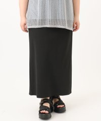 eur3/【追加販売】【大きいサイズ】リブカットタイトスカート/508215999