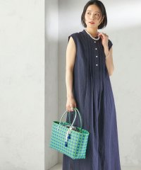 SHIPS WOMEN/《予約》〈手洗い可能〉ACAR リップル タック ワンピース/508216707