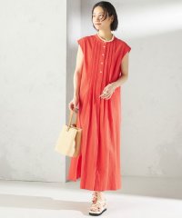 SHIPS WOMEN/《予約》〈手洗い可能〉ACAR リップル タック ワンピース/508216707