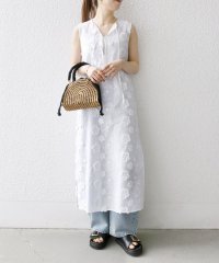 SHIPS any WOMEN/SHIPS any:〈手洗い可能〉3D フラワー エンブロイダリー ロング ワンピース/508216712