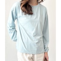 Dewlily/デューリリー Dewlily ボリューム袖カットソー レディース 韓国 カジュアル 長袖 ゆったり 無地 シンプル トップス 大人 リラックス 春 夏 秋 冬 /508216875
