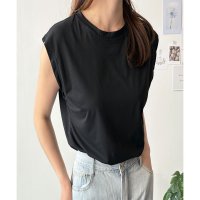 Amulet/アミュレット Amulet フレンチスリーブカットソー レディース 韓国 カットソー 春夏 涼しい 着心地 シンプル 上品 大人 カジュアル 無地 カジュアル /508216881