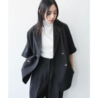 mili an deni/ミリアンデニ mili an deni ヴィンテージワッシャー半袖ジャケット/508216882