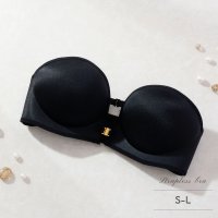 palissee/パリーゼ Palissee フロントホック ストラップレスブラ ノンワイヤー/508216944