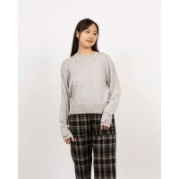 Pizzo Bianco/ピッツオ ビアンコ Pizzo Bianco カシミヤ100％クルーネックセーター/508217010