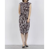 Phase Eight/フェイズ エイト Phase Eight Sabrina Jersey Abstract Tie Midi Dress/508217047