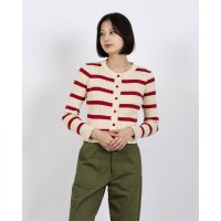 STYLEBLOCK/スタイルブロック STYLEBLOCK ボーダー柄セットニットカーディガン/508217077