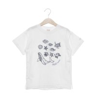 petit main/プティマイン petit main 【接触冷感】海刺繍半袖Tシャツ/508217160