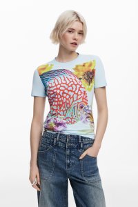Desigual/デシグアル Desigual NATURELACROIX Tシャツショートスリーブ/508217165