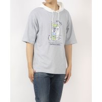 JEANS MATE/ジーンズメイト JEANS MATE BLUE STANDARD スラブアニマル プリント Tパーカー/508217179