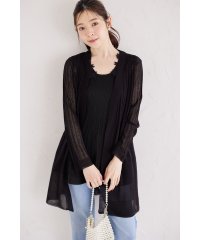 tocco closet/トッコクローゼット tocco closet UVカット＆接触冷感＆ハンドウォッシュ♪シアーロングカーディガン/508217183
