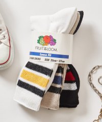 FRUIT OF THE LOOM/フルーツオブザルーム FRUIT OF THE LOOM 3P DadSocks ライン 81009700/508217195
