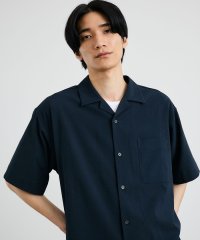 SHIPS MEN/City Ambient Products: オープンカラー 楊柳 ソリッド ショートスリーブ シャツ/508217324