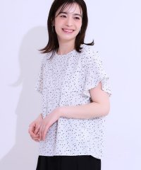 SHOO・LA・RUE　DRESKIP/シューラルー／ドレスキップ SHOO・LA・RUE/DRESKIP 【イージーケア】袖フリルブラウス/508217581