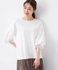 Petit Honfleur/プチ オンフルール Petit Honfleur レーススリーブプルオーバー/508217630