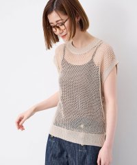 Petit Honfleur/プチ オンフルール Petit Honfleur メッシュニットベスト/508217634
