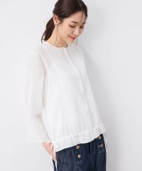 Petit Honfleur/プチ オンフルール Petit Honfleur レースドロストブラウス/508217635