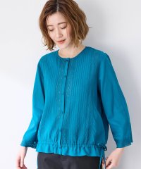 Petit Honfleur/プチ オンフルール Petit Honfleur レースドロストブラウス/508217635