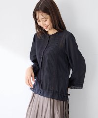Petit Honfleur/プチ オンフルール Petit Honfleur レースドロストブラウス/508217635