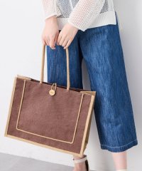 Petit Honfleur/プチ オンフルール Petit Honfleur パイピングトートバッグ/508217645