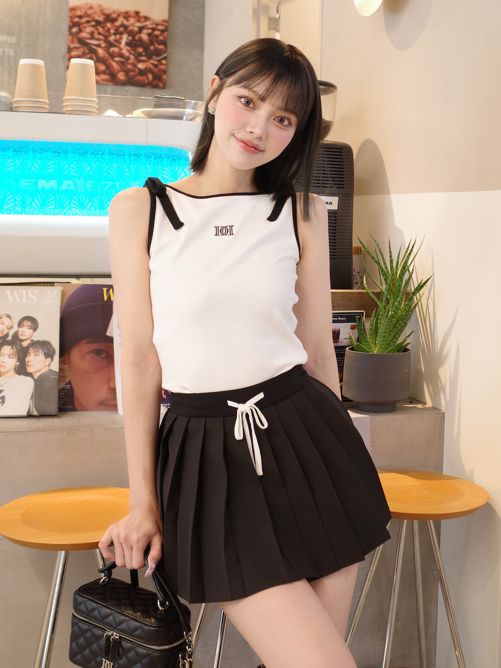 ダーリッチ Darich DRCHプリーツミニスカート(508217726
