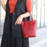 Jamale/ジャマレ Jamale [Jamale]牛革日本製ハンドバッグ/508217752