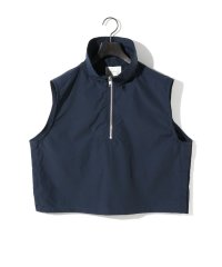 MIDIUMISOLID/MIDIUMISOLID for Ladies ハイネックジップベスト/508217799