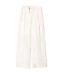 GALERIE VIE/コットンボイルワッシャー ベルテッドリラックスパンツ/508217910