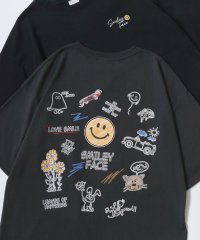 LAZAR/ラザル Lazar FACE スマイリーフェイス 吸水速乾 UVカット 半袖Tシャツ レディース メンズ/508218172