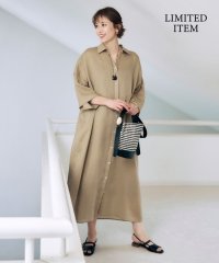 JIYU-KU /【カタログ掲載・WEB限定・接触冷感・洗える】シアーラミーローンシャツ ワンピース/508218285