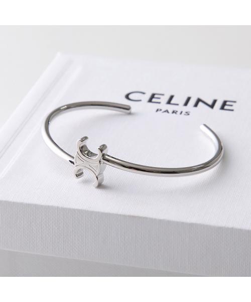 CELINE＊ノット エクストラシンブレスレット オープン バングル