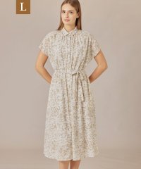 MACKINTOSH LONDON/【L】【WEB・一部店舗限定】シルエットフラワーワンピース/508065419