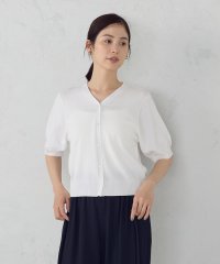 COMME CA ISM /【接触冷感・ウォッシャブル】2WAY半袖 カーディガン/508194578