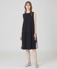 BLUE LABEL CRESTBRIDGE/コンパクトポンチティアードドレス/508202792