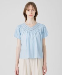 BLUE LABEL CRESTBRIDGE/シルキーローンボリュームブラウス/508202793