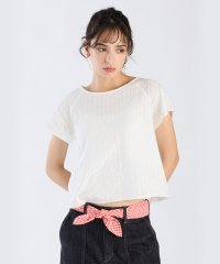 To b. by agnes b./カラミストライプブラウス/508203679