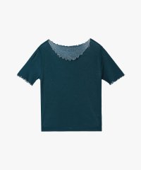 To b. by agnes b./バイカラーメローTシャツ/508203699