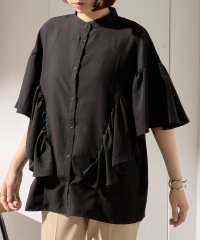 MAISON BREEZE/メゾンブリーズ MAISON BREEZE ドロップショルダーフリルブラウス trc/508206855