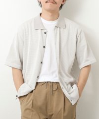 NOLLEY’S goodman/【SIX FUNCTIONS】ウォッシャブル コースボーダーニットシャツ 25SS/508212030