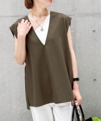 2nd NOLLEY'S/【WEB STAFF高久☆別注カラーあり】COOL TOUCH 深Vネックプルオーバーカットソー/508213786