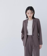 NATURAL BEAUTY BASIC/サマードライタッチ SETUP シングルテーラードジャケット　/508216038